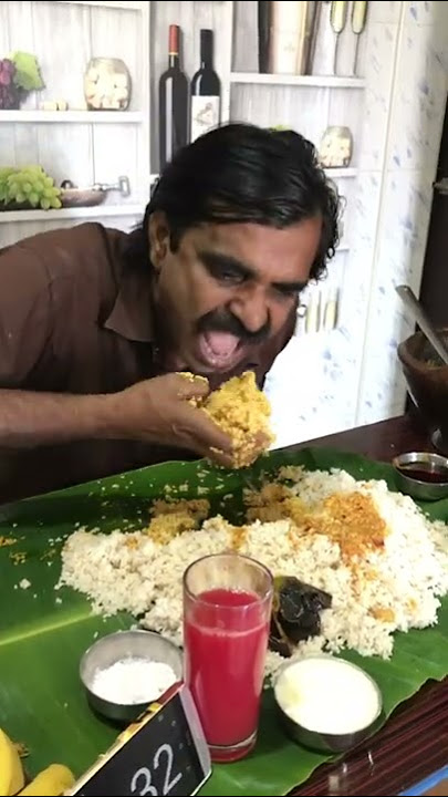 2.5 Kg White Rice & Ennai Kathirikai Kulambu Eating Challenge👍🏻 #shorts #foodchallenge #riceeating
