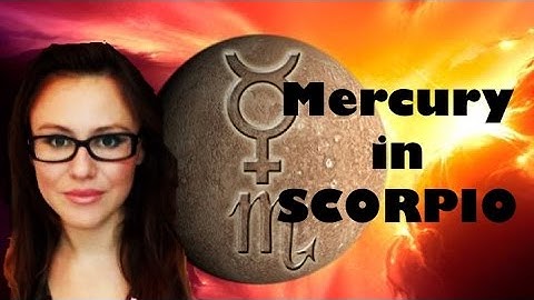 Mercury in SCORPIO in the Birth Chart with AstroLada