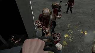A bad GMOD parody of Dawn of the Dead's bus scene