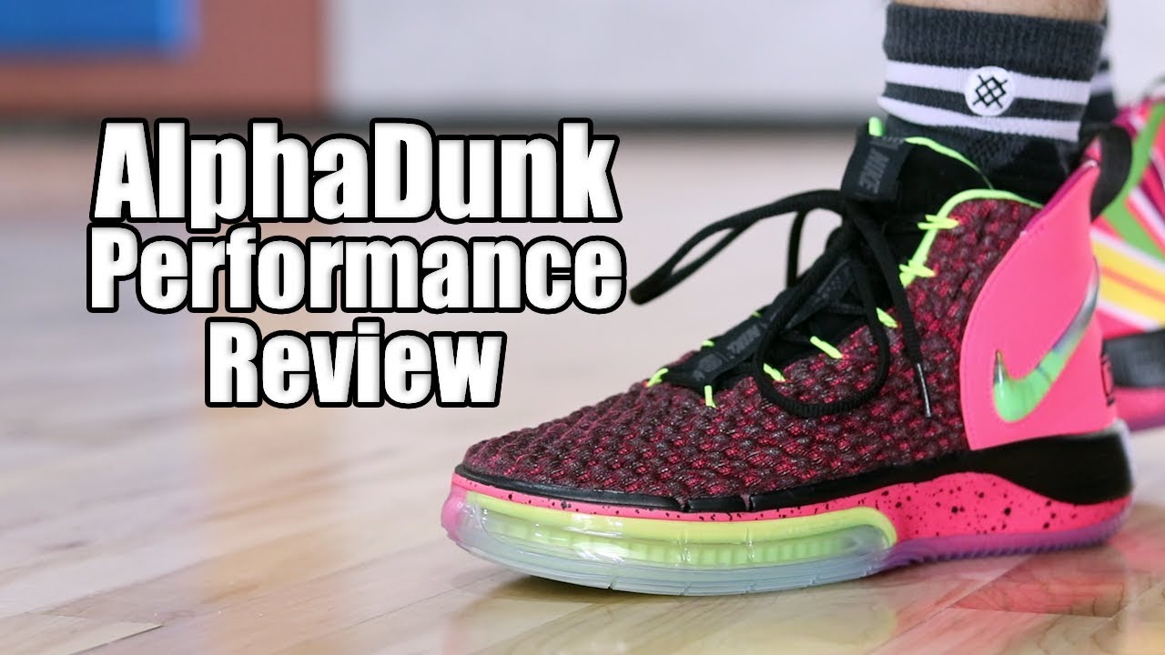 nike alphadunk review