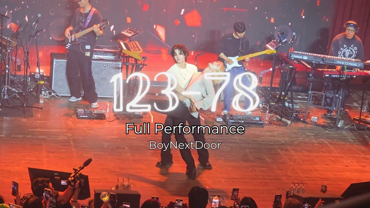 123-78 - BoyNextDoor - House of Blues - Lollapalooza After Show - in Chicago! 080225 4k