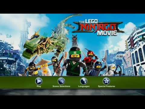 The LEGO Ninjago Movie DVD Menu