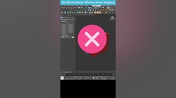 Modeling Precision: Achieving Perfect Alignment in 3ds Max #shorts #3dsmax #precision