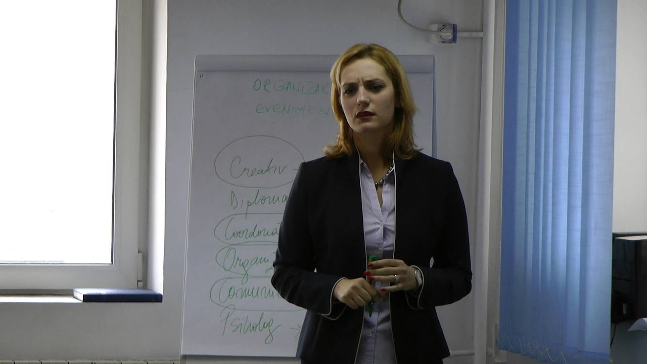 Profilul unui organizator de evenimente