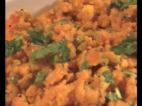 recette-indienne-de-semoule-aux-légumes-₪-pankaj-sharma