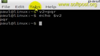 How to create a local variable example in Linux