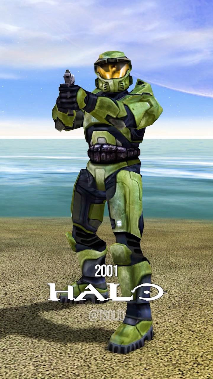 OUTDATED* Master Chief Halo CE to Halo Infinite (2001-2021