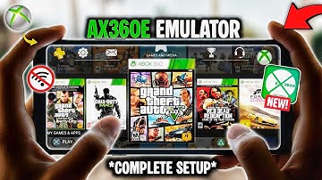 🤯 Finally!!!!! AX360e Emulator is Here 🔥 | Complete Setup & Gameplay | Xbox 360 Emulator on Android 