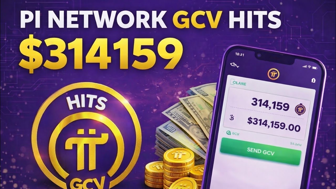 PINETWORK TERBARU~PI NETWORK GCV HITS $314159 GLOBAL TRANSAKSI - YouTube