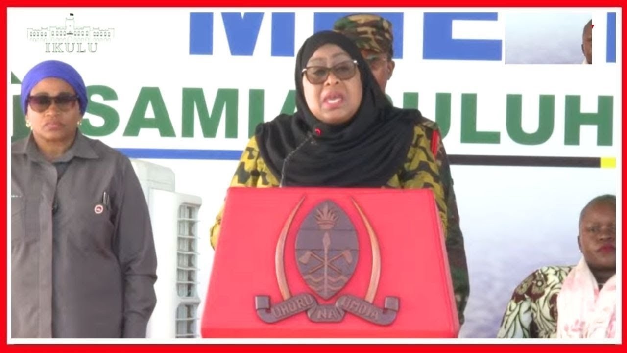 🔴#🅻🅸🆅🅴 :  RAIS SAMIA ATOA TAMKO HILI MUDA HUU