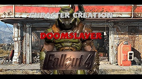 Doom Slayer Fallout 4 character creation #doom #fallout #charactercreation