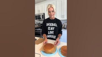 🍰 This is my process after baking my cakes 🍰 -Let cake cool IN cake pan for 15-30 minutes. -Trim off