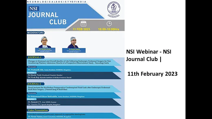 NSI Journal Club - 11th February 2023