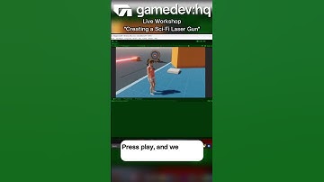 Unity Workshop: Creating a Sci-Fi Laser Pistol #gamedev #tutorial #csharp