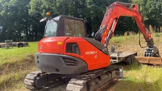 New machine at the yard! KUBOTA KX0804