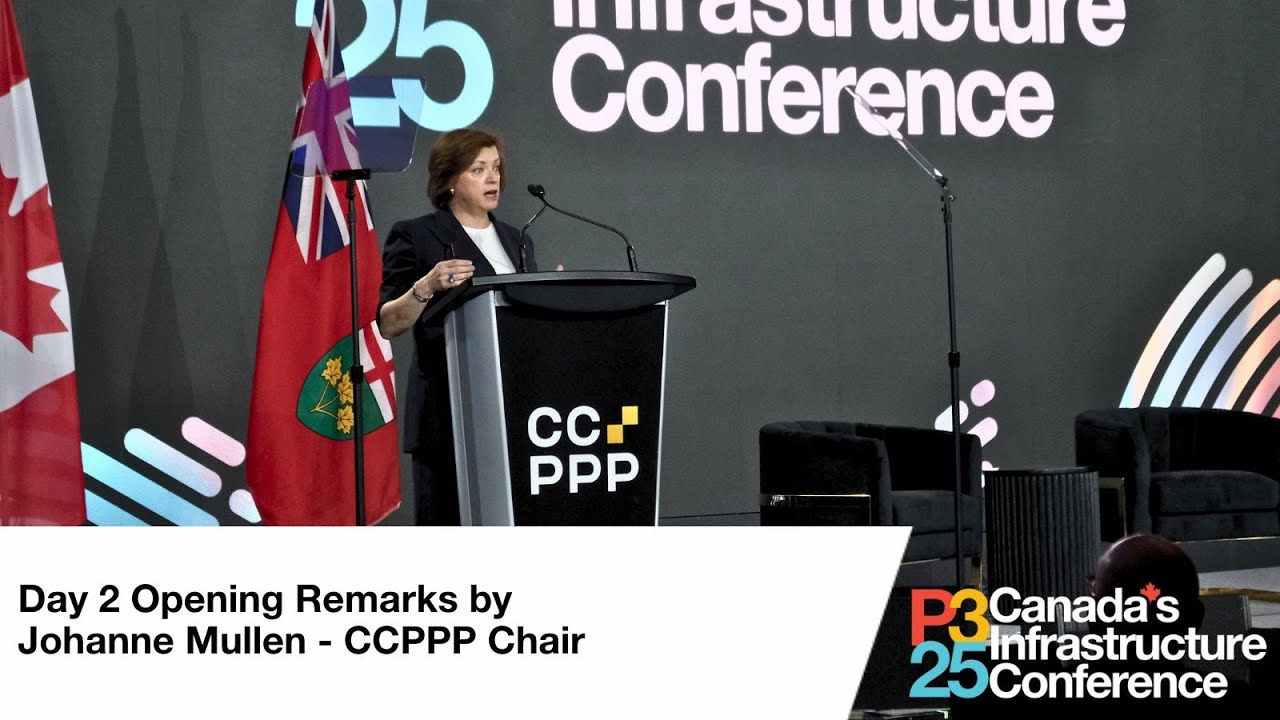 Day 2 Opening Remarks by Johanne Mullen - CCPPP Chair - YouTube