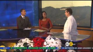 Cataract Surgery Book | Eye Surgeon Dr. David Richardson's Interview on KCAL 9 CBS Los Angeles