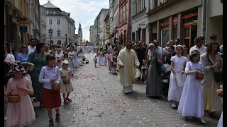 Centralna  Procesja Bożego Ciała w Krakowie A.D. 2024