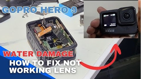 How to Fix GoPro Hero 9 Black Not Working Lens | Lens Not Working But Powers ON | Easy Repair! 