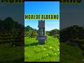 Estatua de aldeano en menos de 1 minuto #minecraftshorts #minecraft #minecrafttutorial