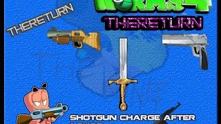 Worms 4 TheReturn Shotgun reload after 1 shot
