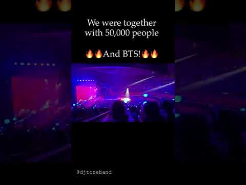 Out of isolation and into a stadium concert #mybtstory