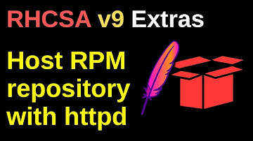 Host RPM repo with httpd - RHCSA v9 Extras