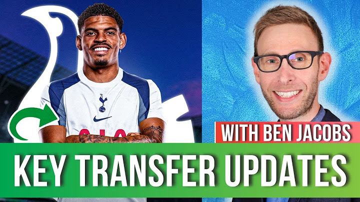 💰 TOTTENHAM TRANSFER UPDATES WITH BEN JACOBS!