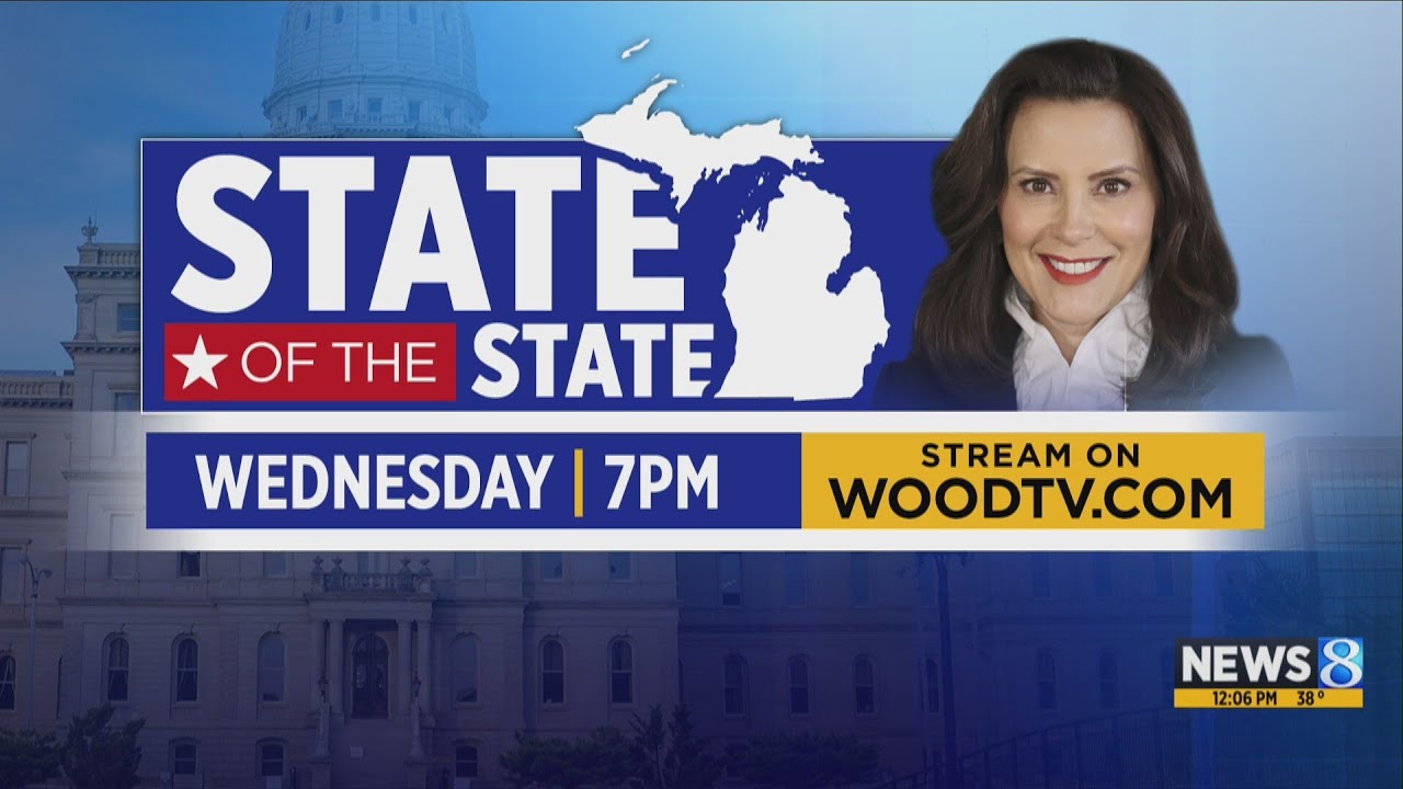 Whitmer to deliver State of the State address tonight - YouTube