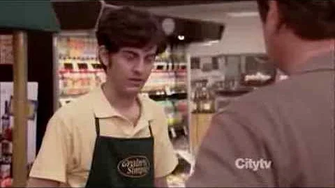 Parks and Rec - Ron and April try veggie bacon