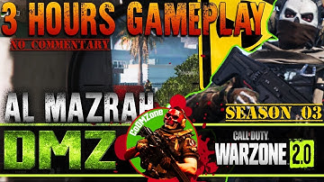 DMZ 3 Hours No Commentary Gameplay | Call of Duty: Warzone 2.0 Season 3