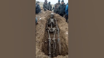 25-Foot Warrior Skeleton Found Next to Giant Sword