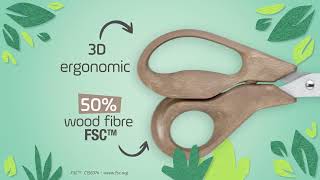 Maped - Ergonomic Wood scissors FSC™ in eco-material - EN