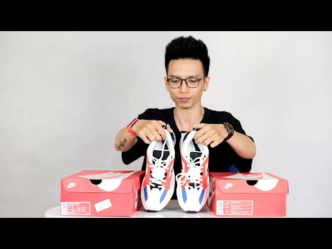 Real vs Fake #1 : Nike M2k Tekno Team Orange