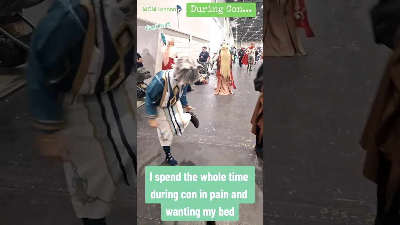 Cosplay at a con be like... #cosplay #genshinimpact #alhaitham #genshin #short #shorts