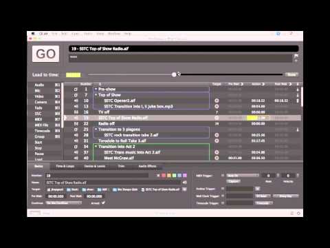 QLAB Load to Time