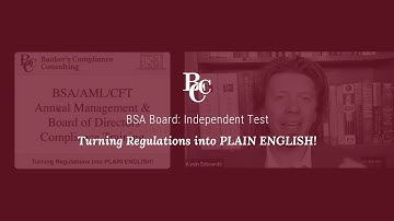 BSA Board: Independent Test
