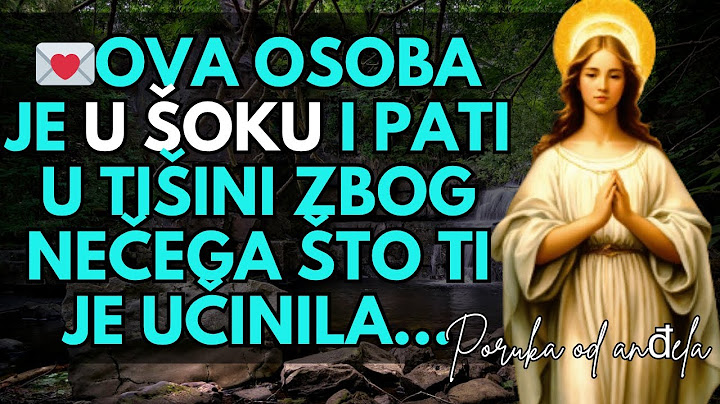💌Ova osoba je U ŠOKU i pati u tišini zbog nečega što ti je učinila...