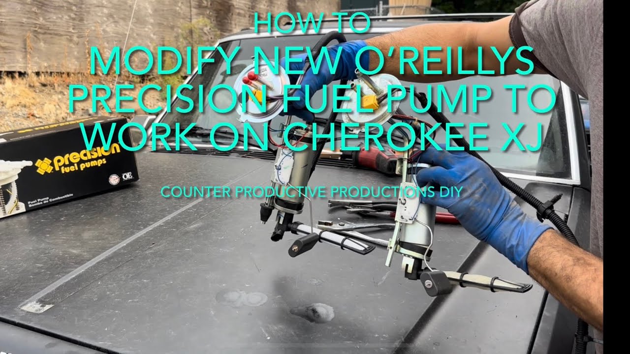 How To. Modifying a new O’reillys Precision fuel pump to work on