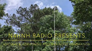 Vertical and Horizontal Antenna Noise Comparison