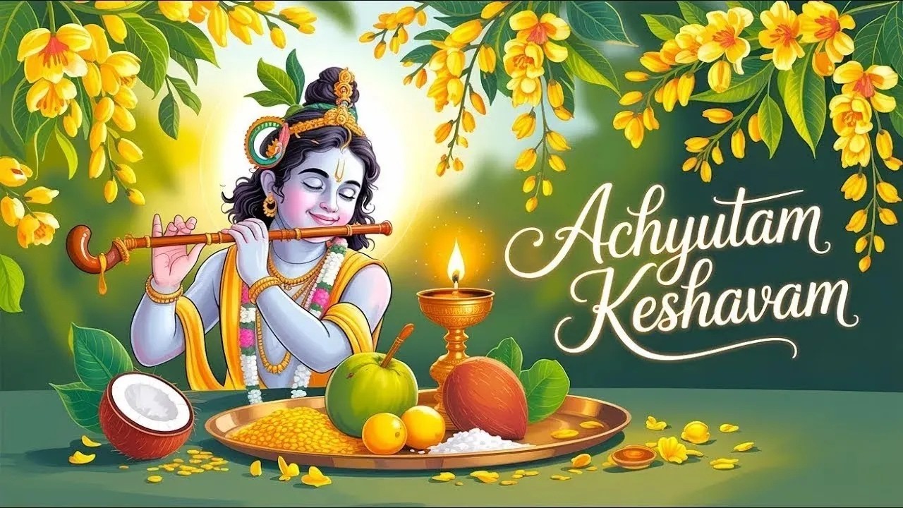Achutam Keshavam - कौन कहता है भगवान आते नहीं - Kaun Kehate Hai Bhagwan Aate Nahi - Krishna Bhajan