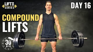 30 Min FULL BODY BARBELL WORKOUT | Compound Exercises