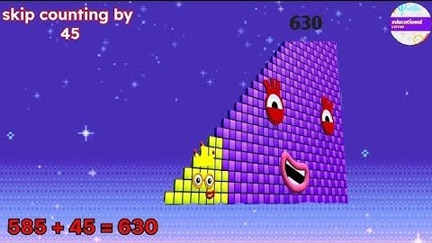Unlock skip counting by 45 |repeated multiplication ‎@Educationalcorner110 