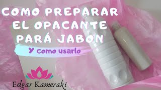 Download Lagu COMO PREPARAR EL OPACANTE PARÁ JABÓNES (en glicerina y aceite) MP3 Download Lagu COMO PREPARAR EL OPACANTE PARÁ JABÓNES (en glicerina y aceite) MP3