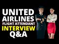 12 United Airlines Flight Attendant Interview Questions And Answers