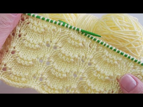 İki şiş çok seveceğiniz örgü model anlatımı ✅crochet knitting