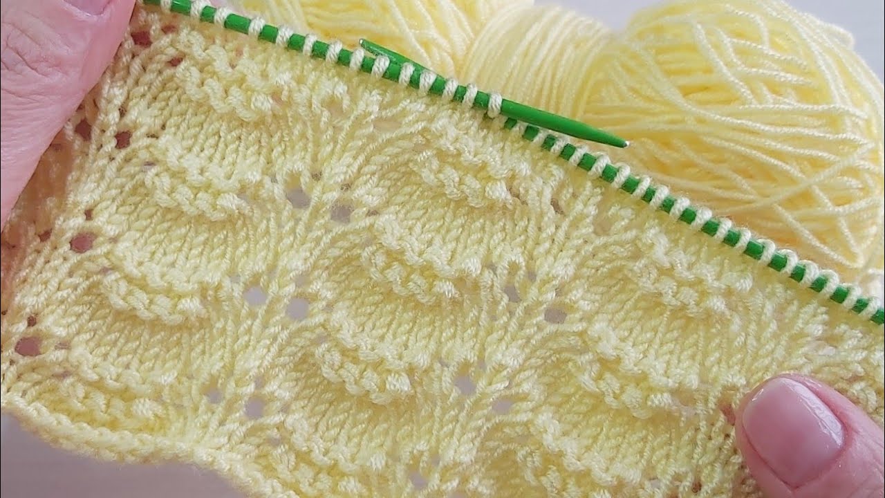 İki şiş çok seveceğiniz örgü model anlatımı ✅crochet knitting