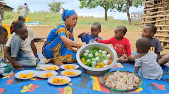 🔥UNBELIEVABLE African Village Breakfast Cooked By Our African Mom 