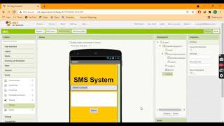 Send Message System|| MIT app inventor. screenshot 1