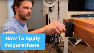 HOW TO APPLY Polyurethane Properly | Polyurethane on Pine wood